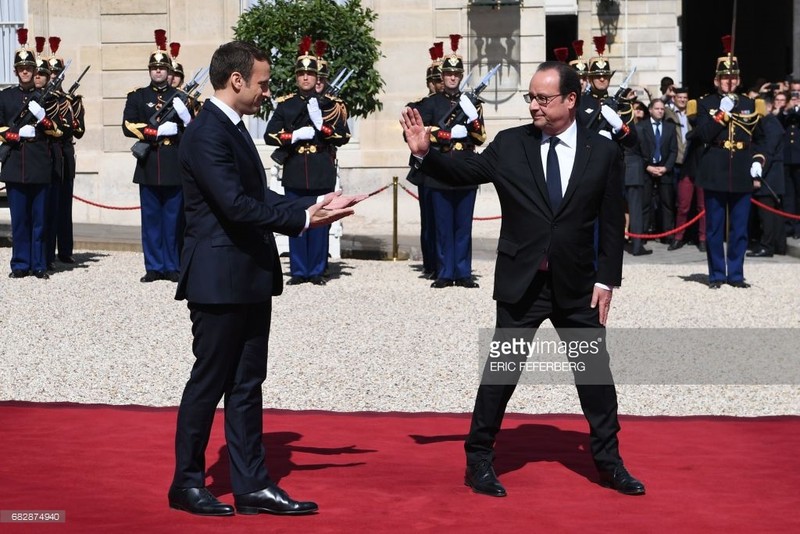 Anh: Tong thong dac cu Phap Emmanuel Macron nham chuc-Hinh-13